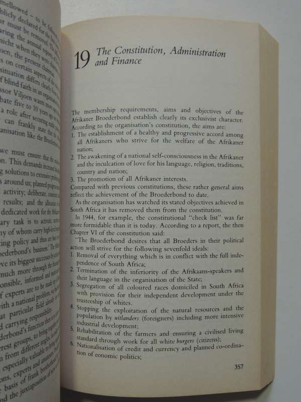 The Super-Afrikaners - Inside The Afrikaner Broederbond - Ivor Wilkins & Hans Strydom