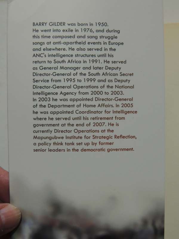 Songs & Secrets - South Africa From Liberation To Governance - Barry Gilder