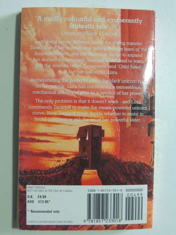 Gold Unicorn, The Exciting Sequel to the Acclaimed Black Unicorn - Tanith Lee