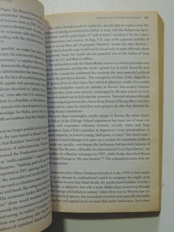 The Shock Doctrine - Naomi Klein