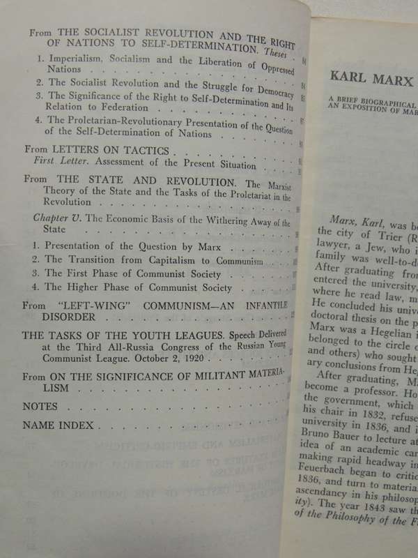 Marx, Engels, Marxism - Lenin