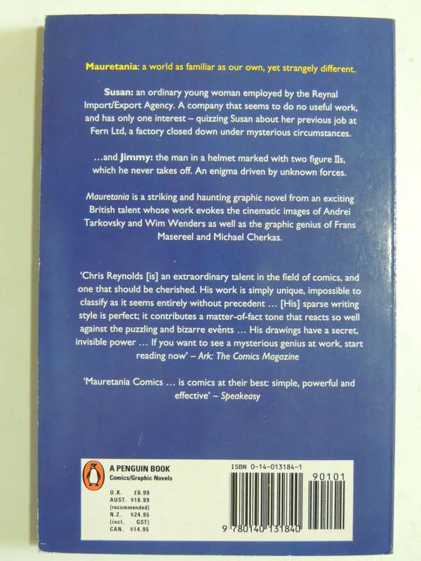Mauretania, A Mystery and a Love Story from a Darker World- Chris Reynolds