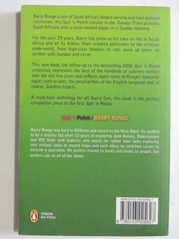 More Spit `n More Polish - Barry Ronge