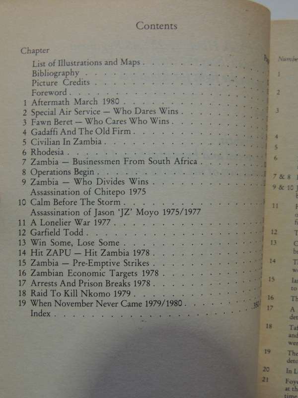 See You in November, Rhodesia`s No-Holds-Barred Intelligence War - Peter Stiff