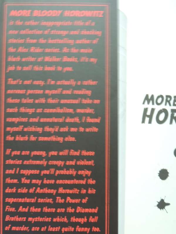 More Bloody Horowitz- Anthony Horowitz