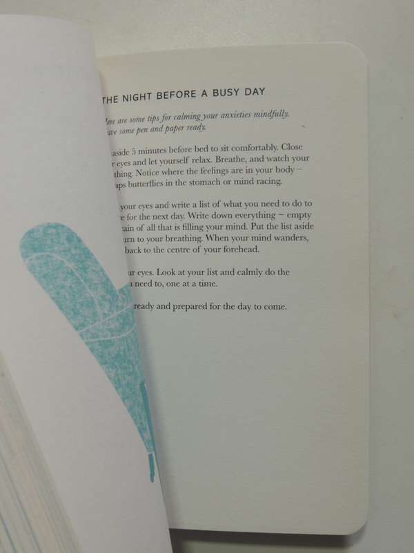 The Mindfulness Journal - Exercises To Help You Find Peace And Calm Wherever You Are -Corinne Sweet