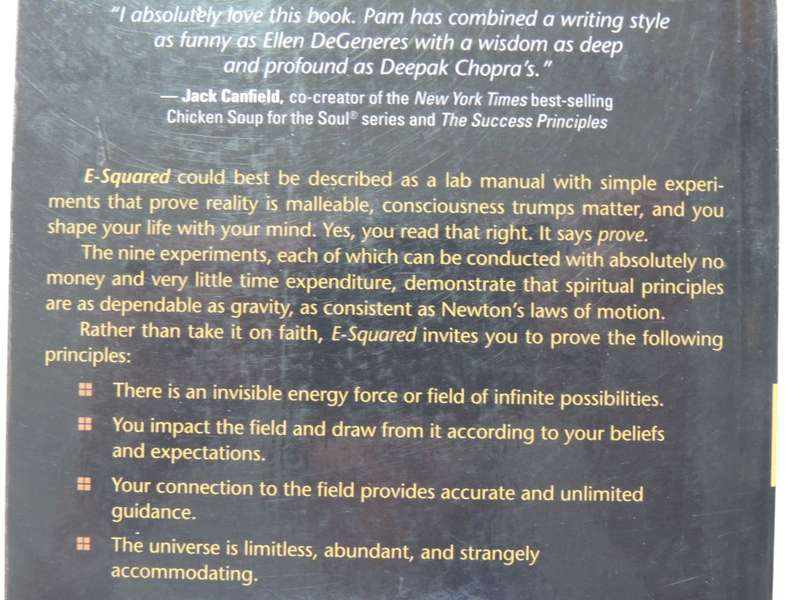 E²  Nine Do-It-Yourself Energy Experiments That Prove Your Thoughts Create Your Reality - Pam Grout