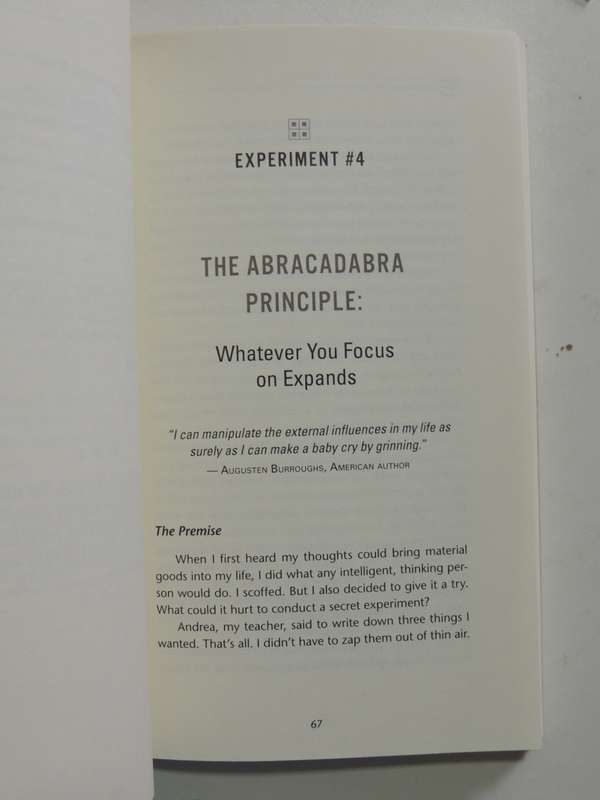 E²  Nine Do-It-Yourself Energy Experiments That Prove Your Thoughts Create Your Reality - Pam Grout
