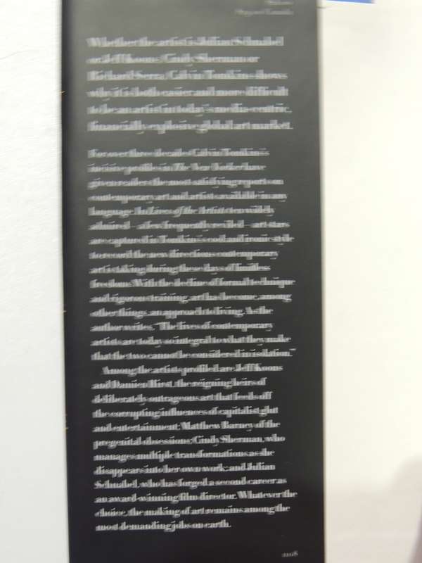 Lives Of The Artists - Calvin Tomkins