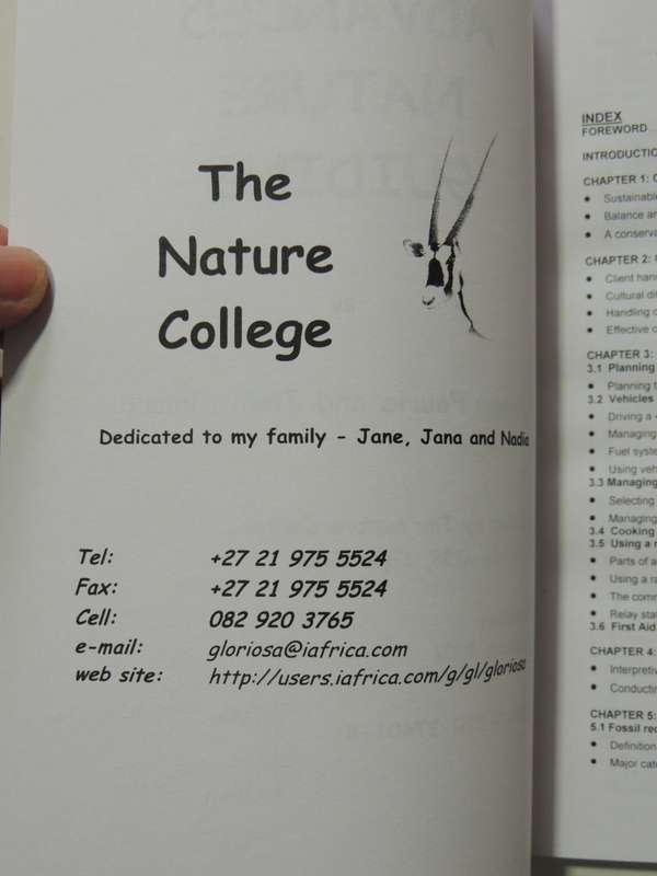 Advanced Nature Guiding - Johan Fourie, John Almond