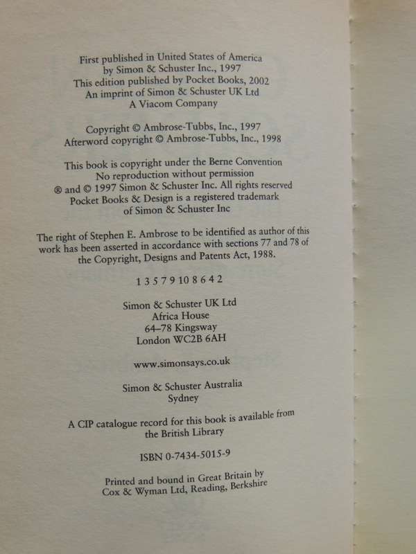 Citizen Soldiers, From The Beaches Of Normandy To The Surrender Of Germany - Stephen E. Ambrose