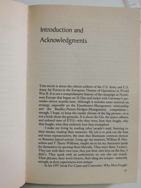 Citizen Soldiers, From The Beaches Of Normandy To The Surrender Of Germany - Stephen E. Ambrose