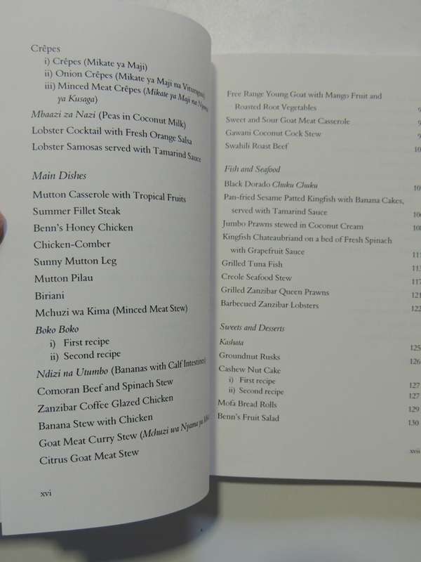 Modern Zanzibar Cuisine - Benn Haidari