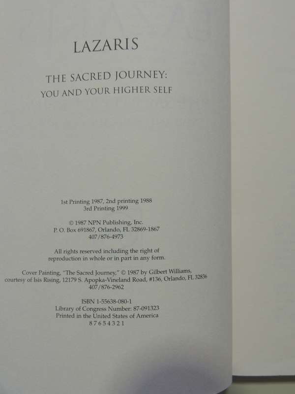 The Sacred Journey - You And Your Higher Self - Lazaris