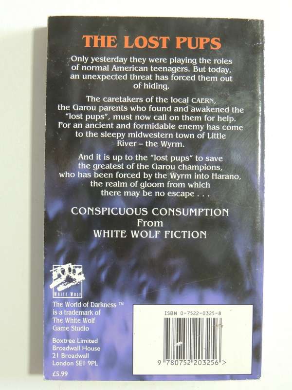 The World of Darkness - Werewolf - Conspicuous Consumption - Stewart von Allmen