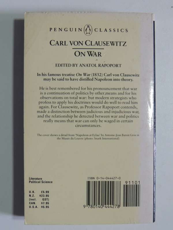 On War - Carl Von Clausewitz