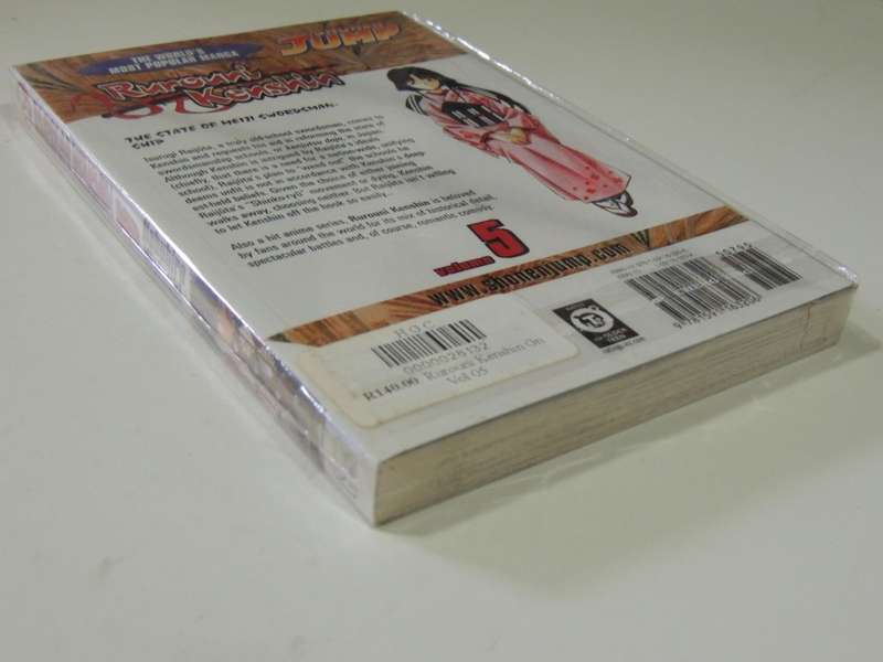 Ruronni Kenshin - Books 1 - 5 (3 volumes) - Nobuhiro Watsuki