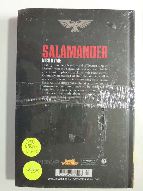 Salamander -  Warhammer 40 000 Legends Collection (Issue 54 Vol 38) Nick Kyme