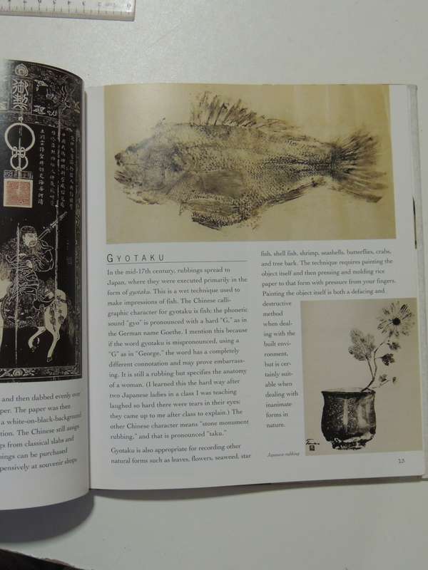Making Paper &Fabric Rubbings,Capturing Designs From Brasses, Carved Doors,Coins etc -Cecily Barth F
