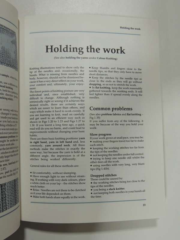 Handknitter`s Handbook,Comprehensive Guide To Principles &Techniques Of Handknitting- Montse Stanley