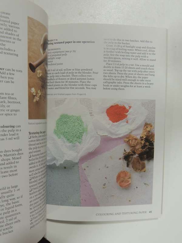 Making Your Own Paper - An Introduction To Creative Paper-making - Marianne Saddington