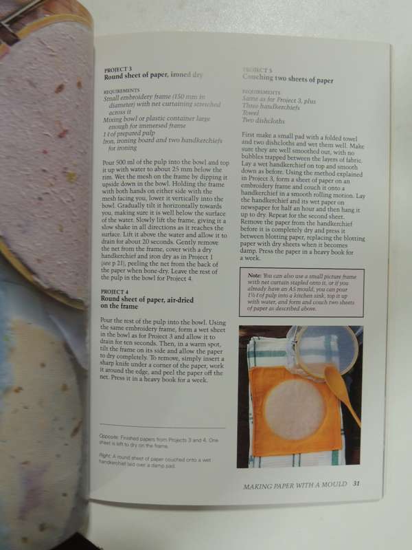 Making Your Own Paper - An Introduction To Creative Paper-making - Marianne Saddington
