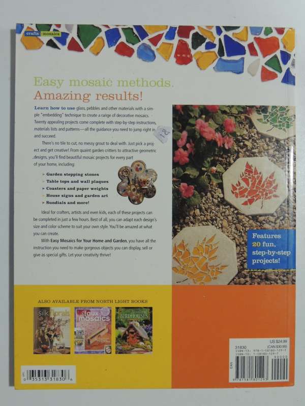 Easy Mosaics For Your Home And Garden - Sarah Donnelly