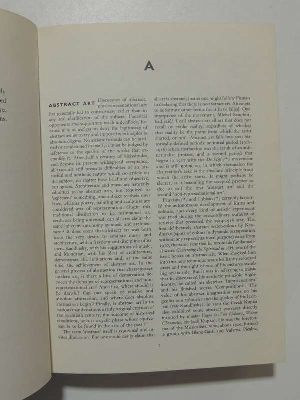 A Dictionary Of Modern Painting - ed Carlton Lake & Robert Millard