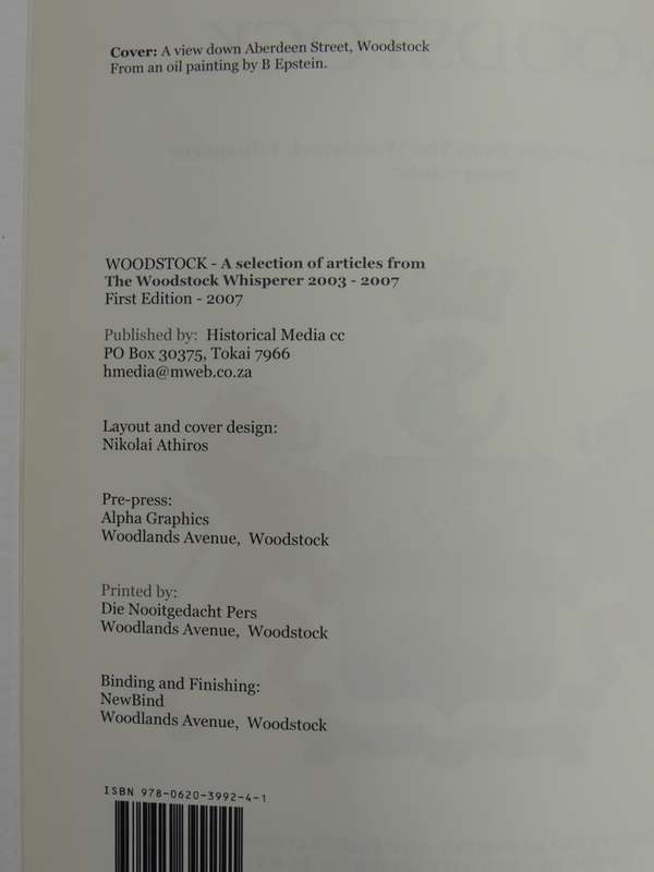 Woodstock, A Selection of Articles from The Woodstock Whisperer 2003-2007