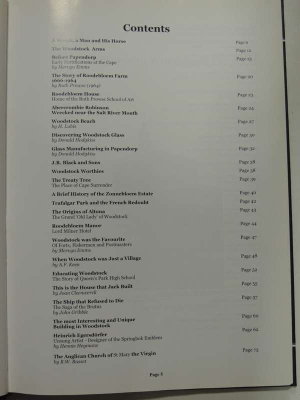 Woodstock, A Selection of Articles from The Woodstock Whisperer 2003-2007