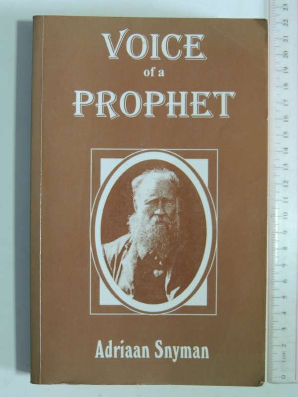 Voice of a Prophet - Adriaan Snyman