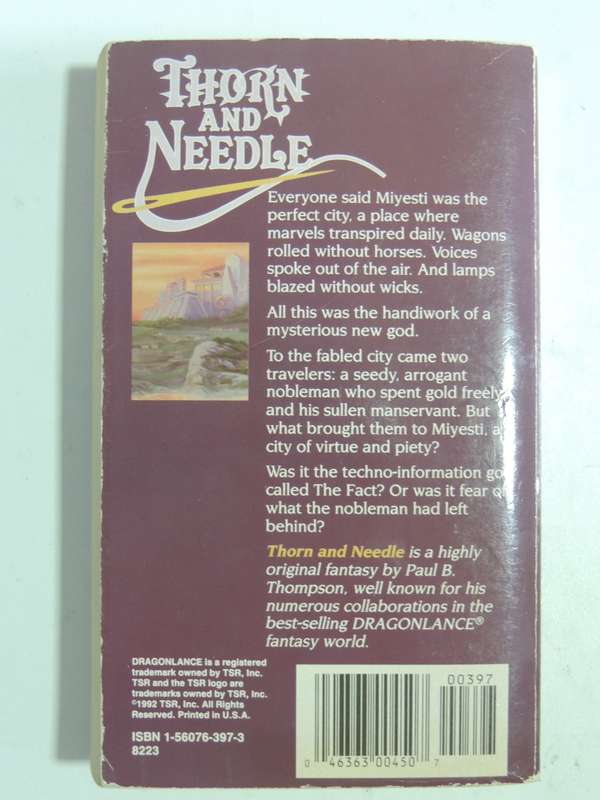Thorn and Needle - Paul B. Thompson