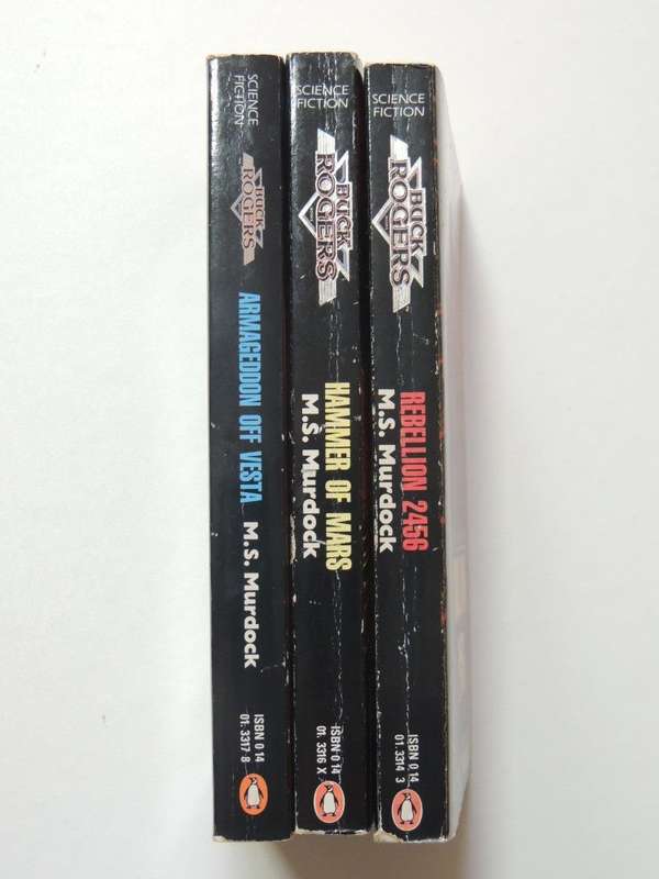 Buck Rogers The Martian Trilogy Books 1, 2 & 3 - M S Murdock