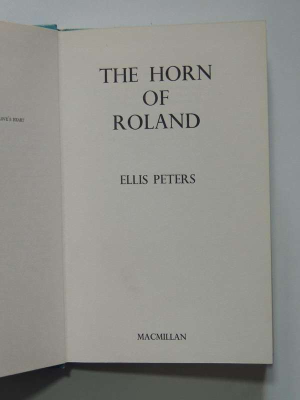 The Horn of Roland - First British Edition - Ellis Peters