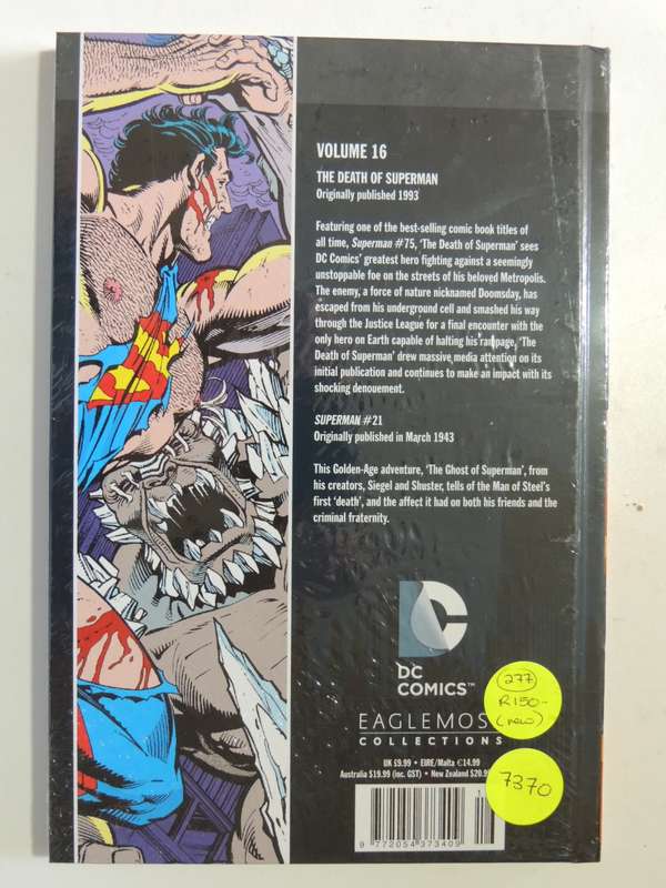 The Death Of Superman - DC Comics Graphic Novel Collection Vol 16