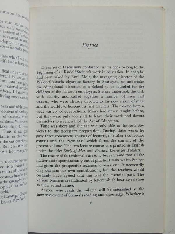 Discussions with Teachers, 1919 - Rudolf Steiner
