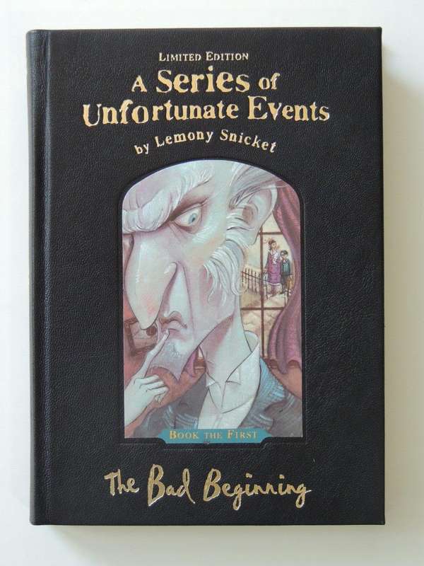A Series of Unfortunate Events:Book the First:The Bad Beginning - Lemony Snicket Box Set Ltd Ed 2003