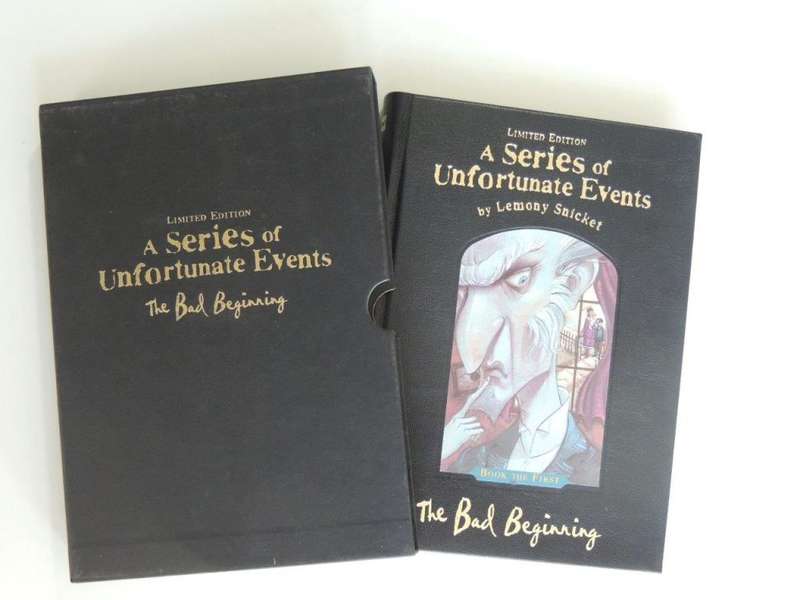 A Series of Unfortunate Events:Book the First:The Bad Beginning - Lemony Snicket Box Set Ltd Ed 2003