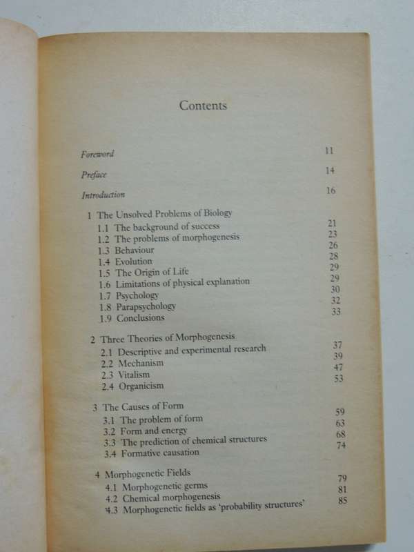 A New Science of Life, The Hypothesis of Formative Causation - Rupert Sheldrke