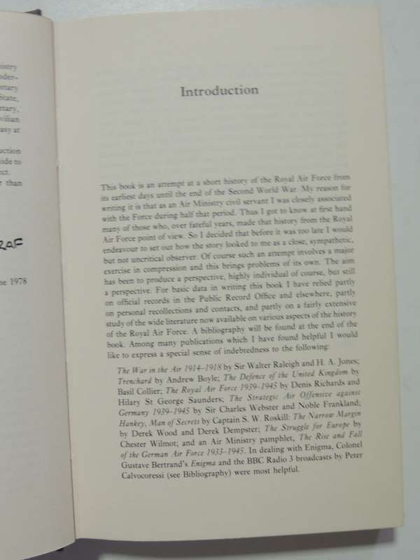 The Royal Air Force And Two World Wars - Sir Maurice Dean, KCB, KCMG