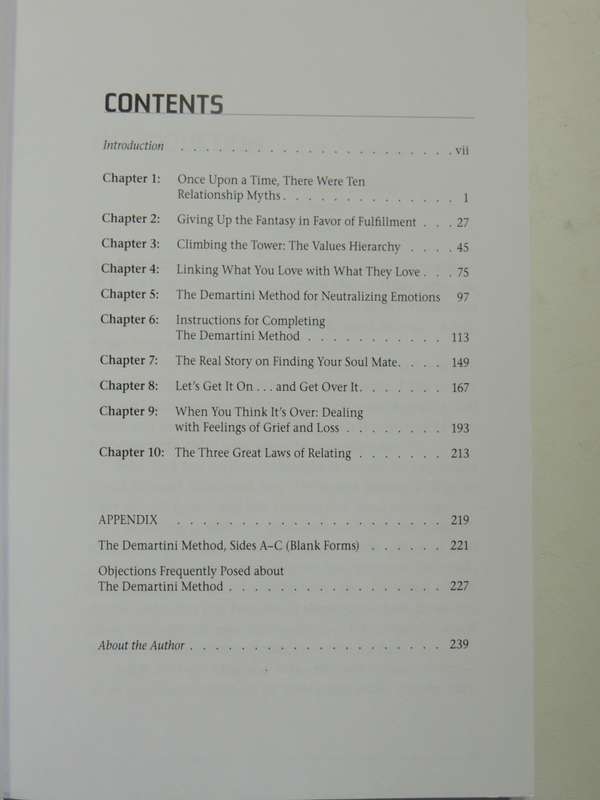 The Heart of Love, How to go Beyond Fantasy to Find True Relationship Fulfillment - John F Demartini