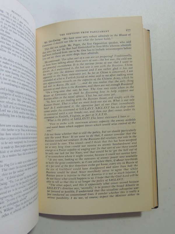 Brassey`s Annual - The Armed Forces Year-Book 1961 - ed. Rear-Admiral H.G. Thursfield