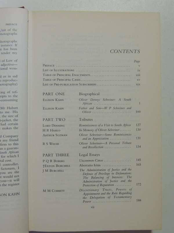 Fiat Iustitia - Essays In Memory Of Oliver Deneys Schreiner - ed Ellison Kahn