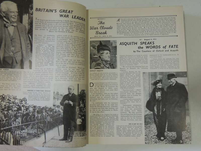 `I Was There` - The Human Story OF The Great War Of 1914 - 1918 - ed. Sir John Hammerton - 4 Volumes