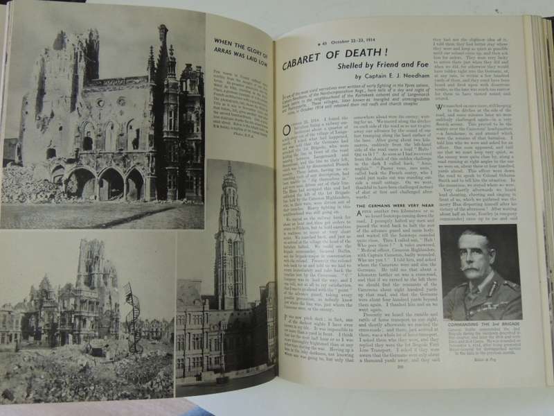 `I Was There` - The Human Story OF The Great War Of 1914 - 1918 - ed. Sir John Hammerton - 4 Volumes