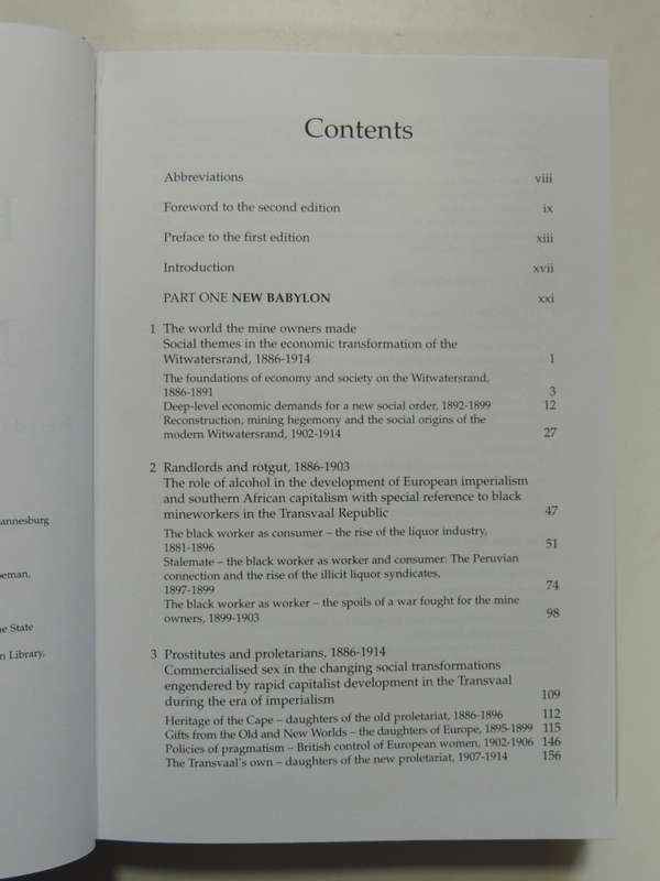 New Babylon, New Nineveh, Everyday Life oon the Witwatersrand 1886-1914 - Charles van Onselen