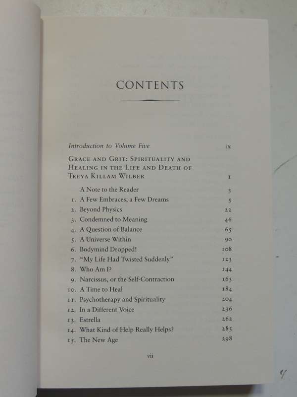 The Collected Works of Ken Wilber,V5:Grace & Grit,Spirituality &Healing..Life &Death of Treya Wilber