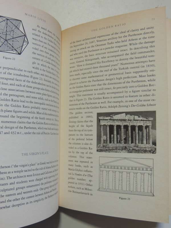 The Golden Ratio, The Story of Phi, the Extraordinary Number of Nature, Art & BeautyMario Livio