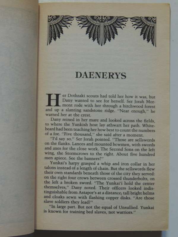 A Storm of Swords, Books 1 & 2, Steel and Snow, Blood & Gold George RR Martin   Part 1: 1st Paperbac