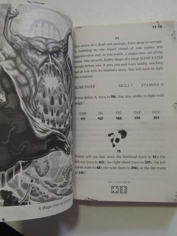 Fighting Fantasy - Sorcery! 2: Khare: Cityport Of Traps - Steve Jackson  CHOOSE YOUR GAME